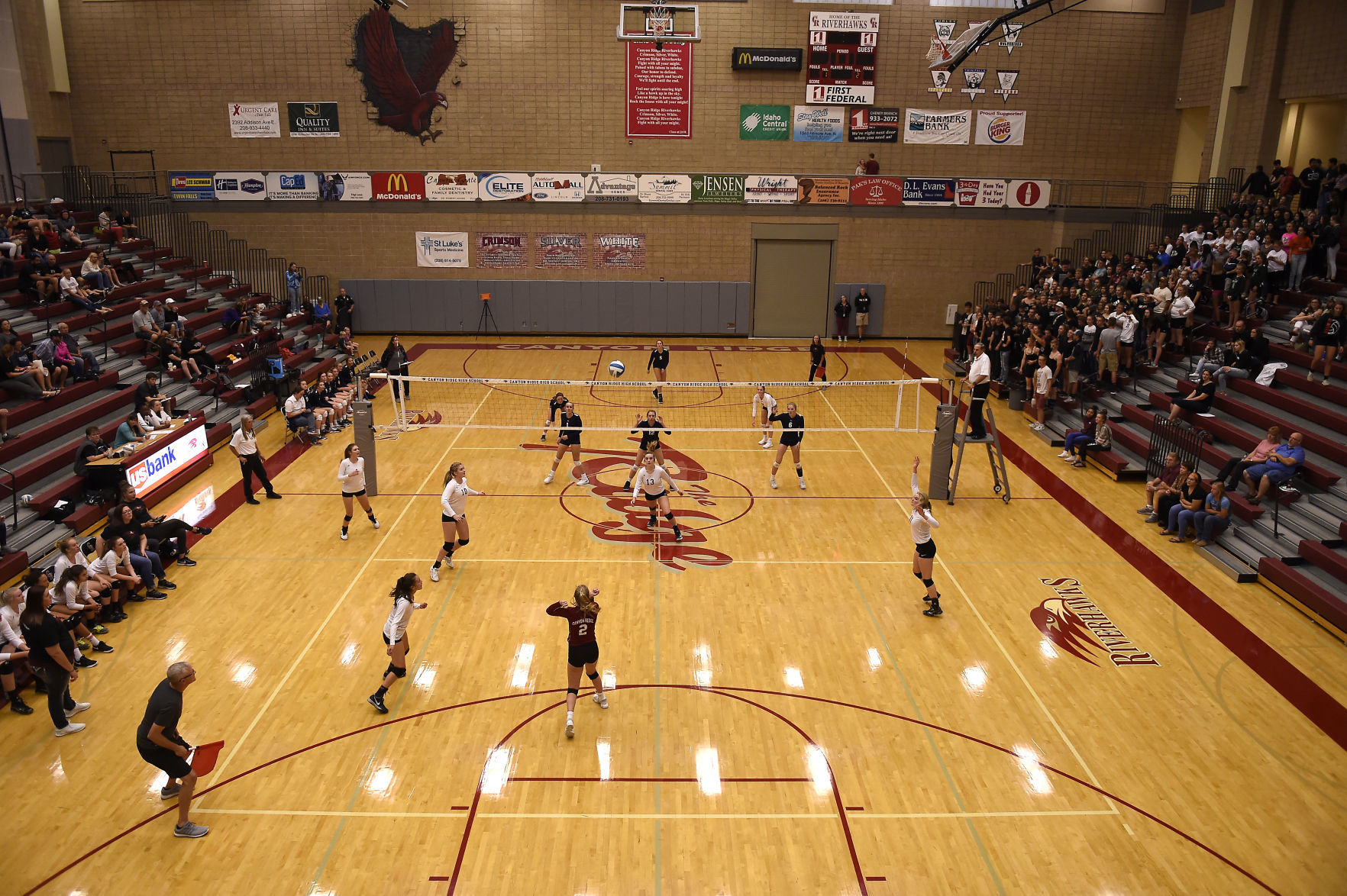 Volleyball - Twin Falls Vs. Canyon Ridge